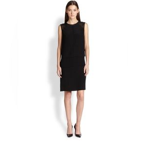 VINCE BLACK MINI DRESS